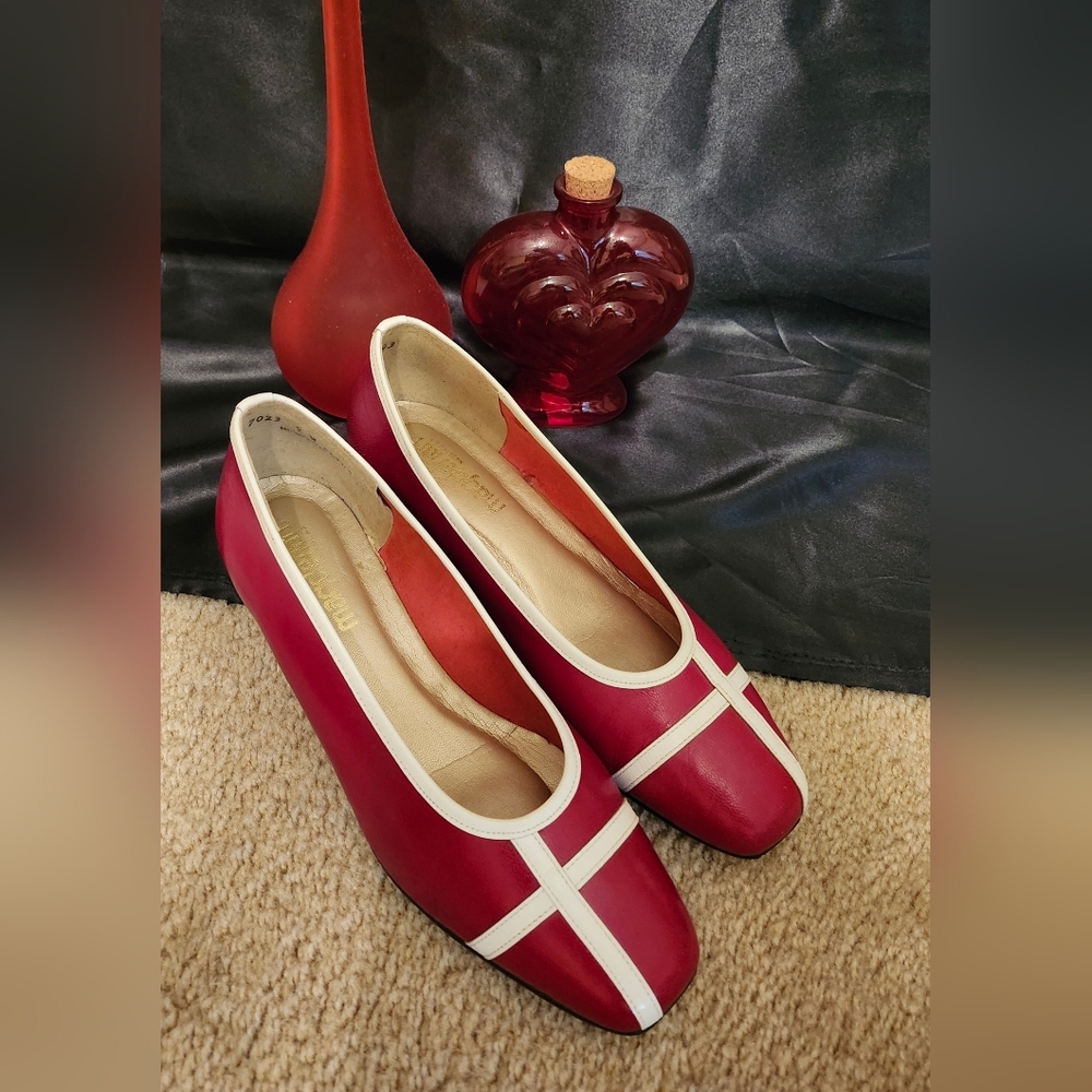 California Magdesians Red and White Shoes